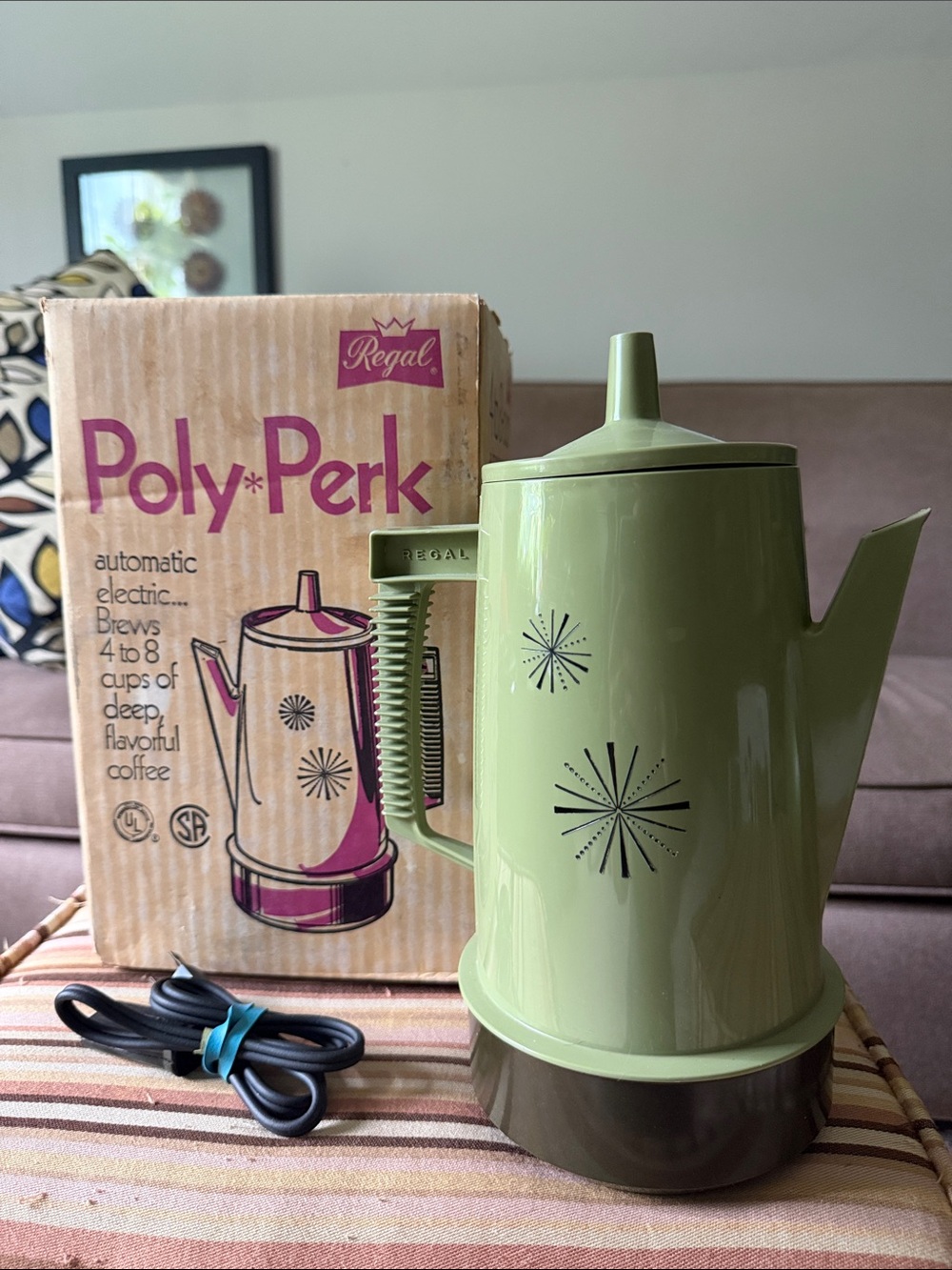 Poly-Perk Electric Coffee Percolator